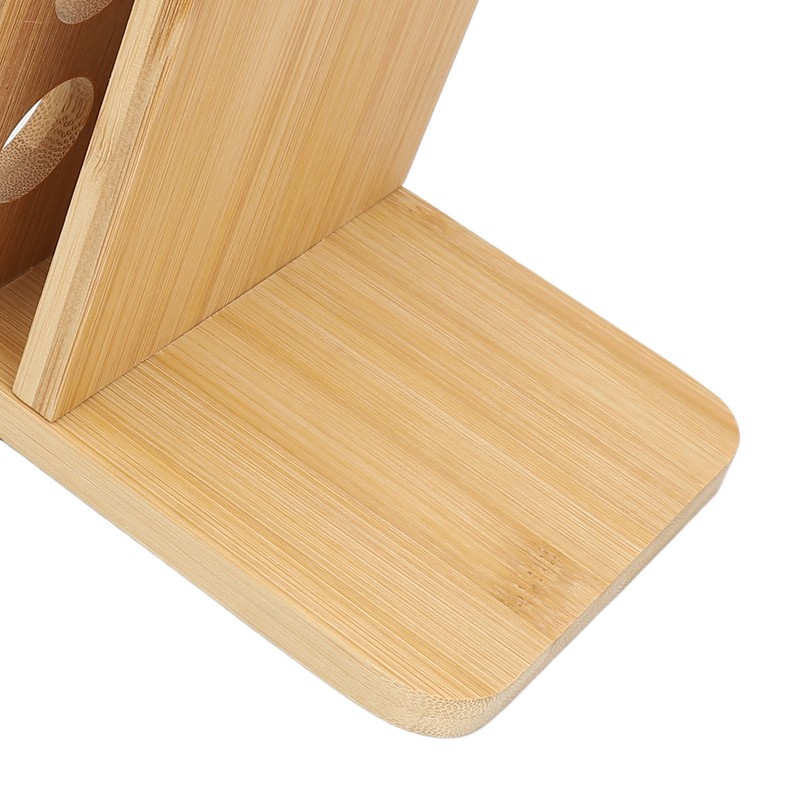 Essential Oil Rack Bamboo 12 Holes Essential Oil Bottle Display