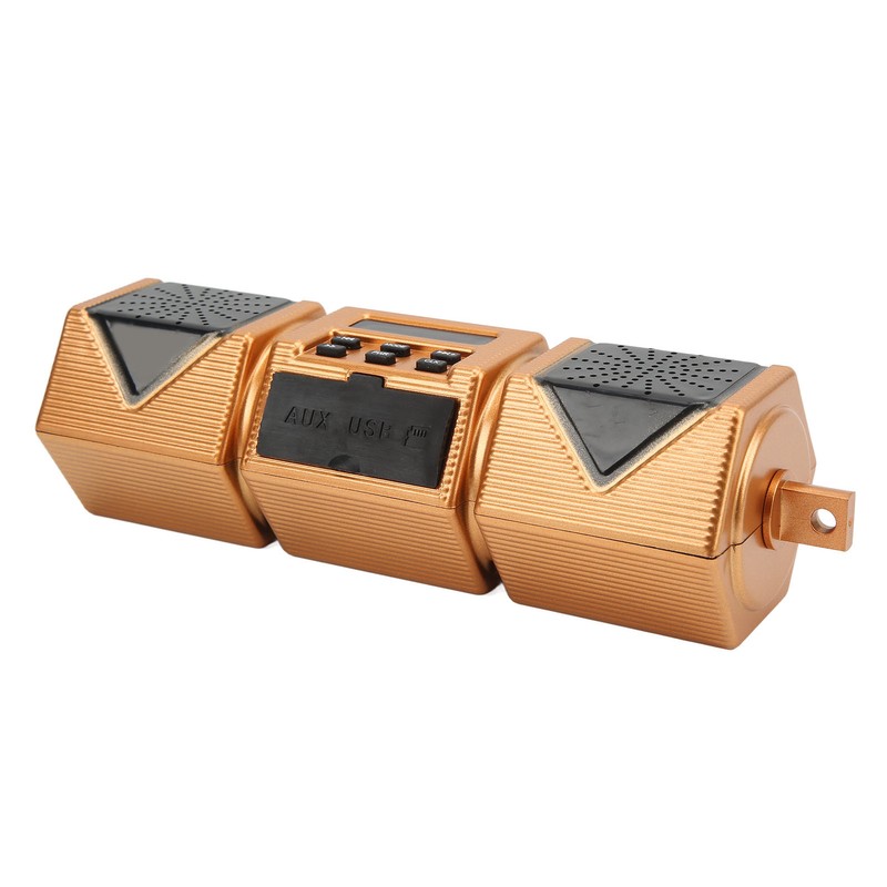 Motorcycle Stereo Speaker Handlebar Mount MP3 Music Player IP54 Waterproof