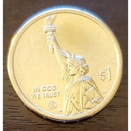 2024 P American Innovation "Golden" Dollar - ILLINOIS - Uncirculated (BU)