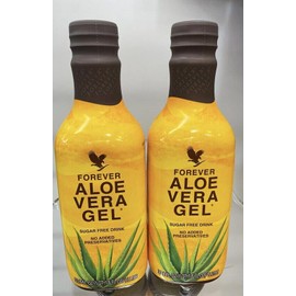 Forever Aloe 2 Pack Piezas  Forever Living Aloe Vera Gel 33.8 fl.oz (1 Liter) FREE SHIPPING!