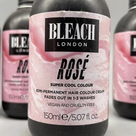 Bleach London B. London SUPER COOL COLOURS - Semi Permanent Hair Colour ROSE 4PK x 150ml 7/27
