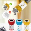 Tinoaly 6pcs Magnetic Screw Rings with 3pcs 50/65/70mm Ph2 Bits,