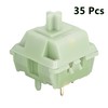 BOYI Jadeite Green Full POM 40gf HiFi Linear Mechanical Switches,5-Pin