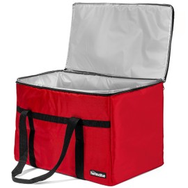 Homevative XL Insulated Food & Grocery Delivery Bag - For Catering, Restaurants, Delivery Drivers, etc