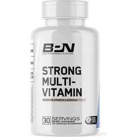 BARE PERFORMANCE NUTRITION, BPN Strong Multi-Vitamin, Foundational Health, Improved Mood and Sleep, Adaptogens, Improved Cognitive Health