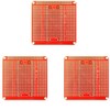 Treeidx 3pcs Expansion Board Breadboard Gold Plated Finish Proto Board