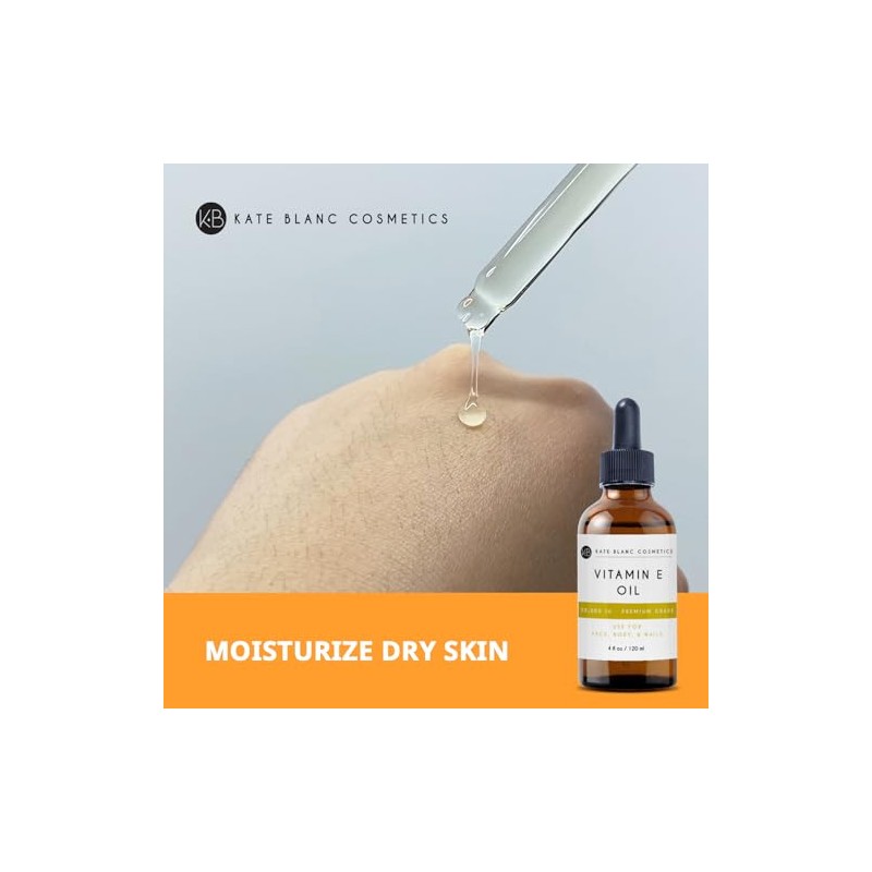 Kate Blanc Cosmetics Aceite de vitamina E, Hidrata la cara