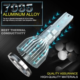 CHUSYYRAY 9006 LED Headlight Bulbs Low Beam Super Bright White Conversion Kits