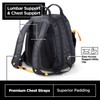 STEELHEAD 48-Pocket Heavy-Duty Tool Backpack, Padded Back Support, Reinforced Bottom,