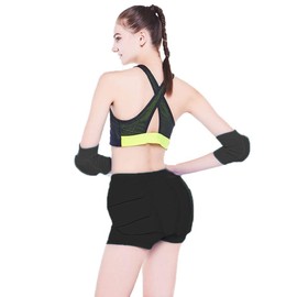 LIUHUO Hip Pad Protector Padded Shorts for Guard Ski Roller Skating Snow Crash Butt Pads for HIPS Tailbone & Butt