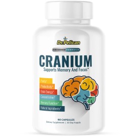 Pelican Vitamins Cranium- Brain Support- 60 Capsules