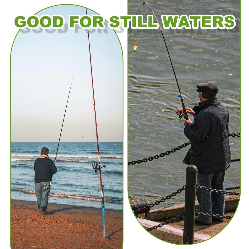 YELARXI Fishing Foam Floats, Snell Fishing Rig Floats Strike Indicators