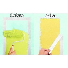 DOAY 4 Pack White Artist Tape - Art Masking Tape for Watercolor Paper, Canvas Acrylic Painting, Curves, Framing, Paint, Gouache, Console - Acid Free Drafting Tape 1/4" (0.25") Wide - 360FT Total | DOAY