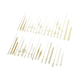 OSALADI 12 Set DIY Clock Kit with Silent Movement Metal Clock Hands for Crafting and Repairing Lightweight Easy to Install Personalize Your Design