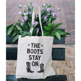 Zeghk Western Canvas Tote Bag for Women, Western Gifts for Women, Cowgirl Gifts, Western Stuff for Women, Cowgirl Stuff, Cowgirl Boots Western Tote Bag, Reusable Grocery Bags Shopping Bags