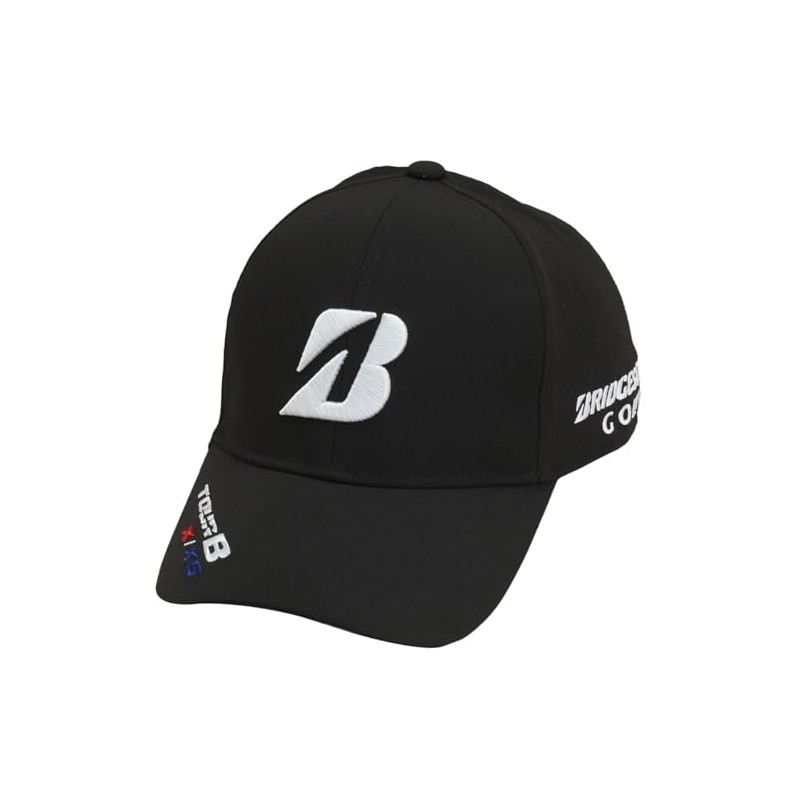 Bridgestone CPG24A Men's Cap Pro Model Cap, BK, LL