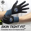Safety Work Gloves with Touchscreen Fingers, 1 Pair Thin &