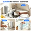 Touchless Automatic Liquid Soap Dispenser, Stainless Steel, Rechargeable