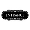 Signs ByLITA Designer Entrance Sign(Black) - Small
