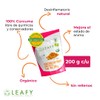 Leafy Pack 2 Cúrcuma en Polvo Orgánica Antiinflamatorio 200g
