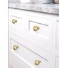Talentedeco 10 Pack Brushed Gold Kitchen Cabinet Knobs Cabinet Pulls