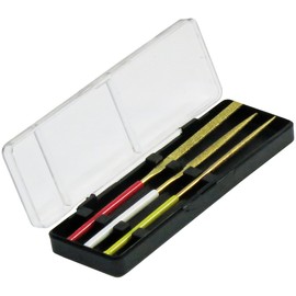 KONYO DFM-3 SUN UP Mini Diamond File, Set of 3, PC Case Included