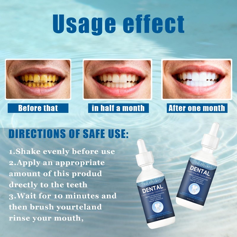 Advanced Enamel Repair Liquid to Support Cavity Repair & Remineralization,