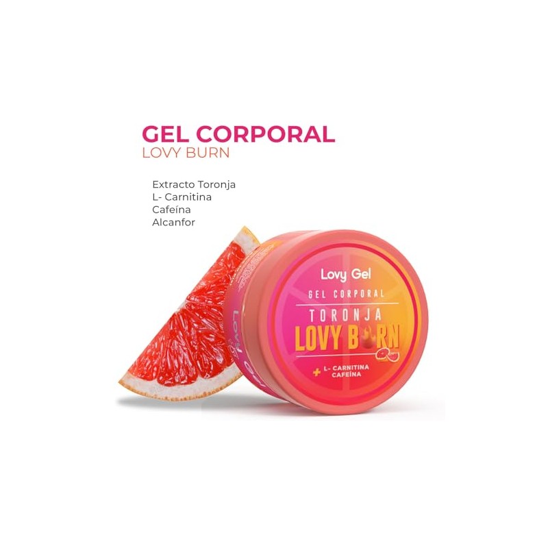 Lovy Care Pack 2x1 Gel Corporal Toronja Sport Carnitina Mentol