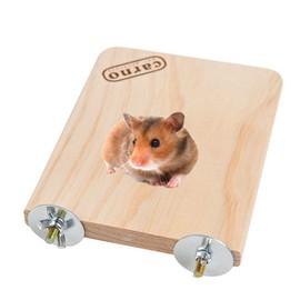 Wooden Platform Pet Dwarf Hamster Gerbil Rat Small Animal Sport Exercise Toy Pet Parrot Bird Cage Perches Square Toy