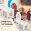 LIEBERS Dark Chocolate Rice Cakes, Snack Pack, Gift Pack, Kosher