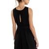 SIXDO Black Woven Loose Dress L