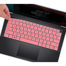 Keyboard Cover Skin for Dell Precision 14 5470 5480 5490, Dell Precision 16 5680 5690 Laptop Keyboard Skin Protector, Dell Precision 14 16 Accessories, Pink