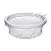 1000Pack Leak Proof Plastic Condiment Souffle Containers with Attached Lids,