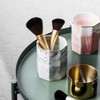 Copeflap Makeup Brush Case, Makeup Brush Storage, Pen Holder, Marble