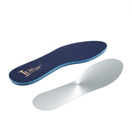 Tuffior Puncture Resistant Flexible Steel Plate Insoles for Men’s & Women’s Nail Proof Safety Work Shoes - Enhanced Protection for Footwear-One Pairs Insoles & One Pairs Heel Cushions(XL)