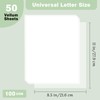 JAGERGREEN Vellum Paper 8.5 x 11 Inches 100GSM 50 Sheets,