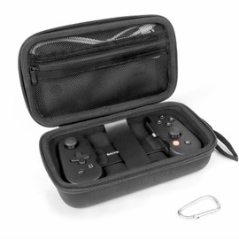 SnawikiBag Carry case Compatible with BACKBONE One Mobile Gaming Controlle,Keychain and Net Pocket,Box Only (Black)…