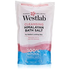 Westlab Cleansing Himalayan Bath Salt Pouch, 1Kg