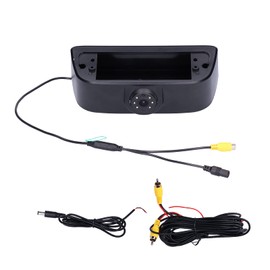 Backup Camera, Car Rear View Reverse Camera IP68 170¡ã 3rd Stop Lamp Mounted Black Replacement for NV200 2010-2017
