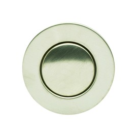 PF WaterWorks PF0733-BN-BN-NO, Matching Plated ABS Body Bathroom Sink/Lavatory Pop-Up Drain with Ball Lift Rod | Without Overflow | CUPC Listed, Brushed Nickel