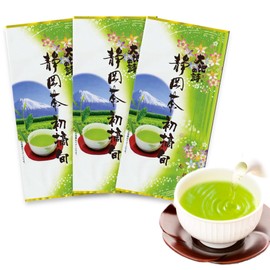 New Tea Arahataen Earth's Poetry High Quality Tea Shizuoka Tea First Season 3.5 oz (100 g) x 3 Bag Set Green Tea Shizuoka Tea Japanese Tea Senior Tea Gift Gift Shizuoka Deep Steamed New Tea