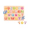 abgee 921 TY852 EA Wooden Alphabet Puzzle 27pce, red