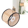 Rattan Lamp Shade Universal Rattan Woven Lampshade Lamp Cover for
