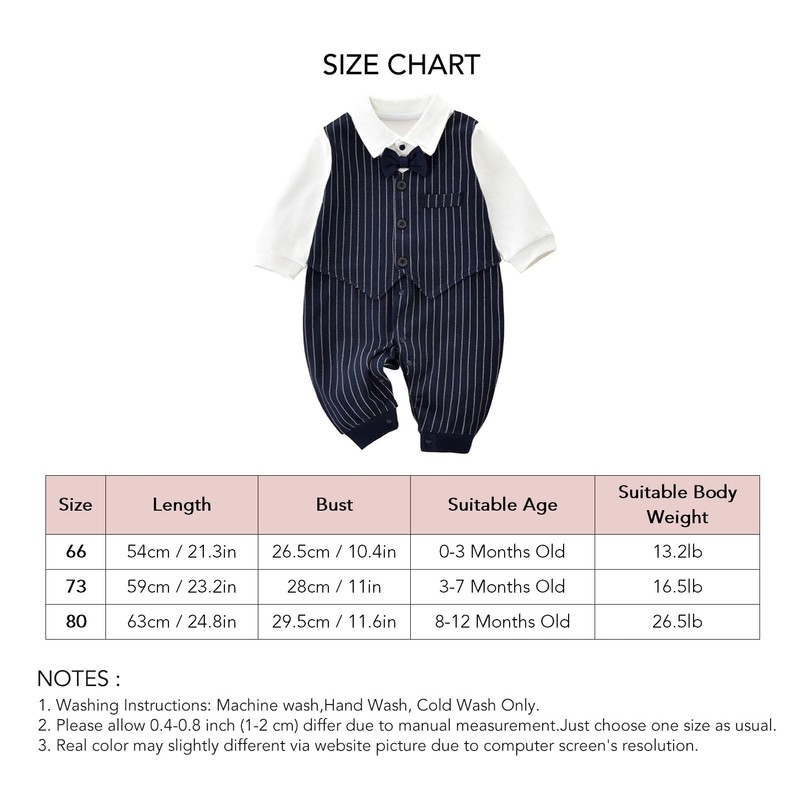 Keenso Body de Mono para bebé, Camisa Blanca de Caballero