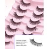 False Eyelashes Natural Wispy Lashes Fluffy Fake Lashes Flared-07