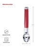KitchenAid Classic Ice Cream Scoop, 8.6 inches, Empire Red
