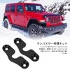 [Genuine Product] Sun Visor Clip Repair Kit, Aluminum Alloy, Black