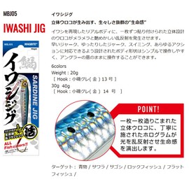 Magbit Sardine Jig, 1.4 oz (40 g)