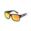 MAD SON Classico Black Matte/Red Chrome Polarized Sunglasses