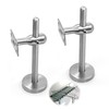 Handrail Holder Stainless Steel Adjustable Handrail Carrier, Pack of 2
